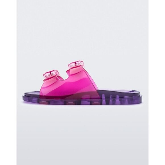Mini Melissa Wide Slide urple Slip ons Sandals Size US1 - Picture 3 of 13